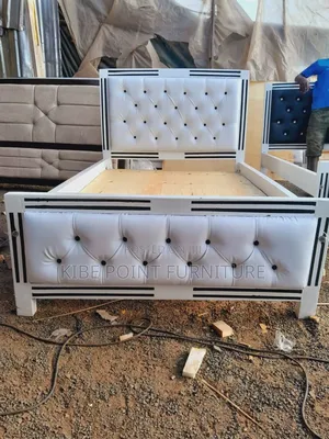 All White 4by6 Bed Available