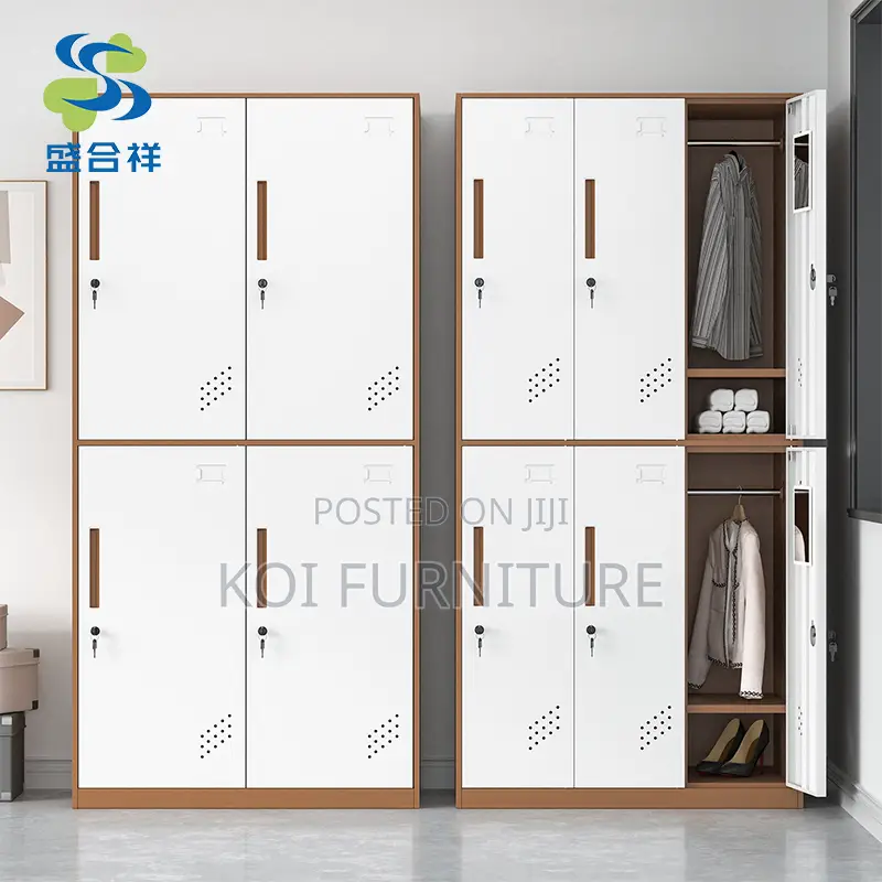 Office Cabinet : 9 Door Portable Storage Locker