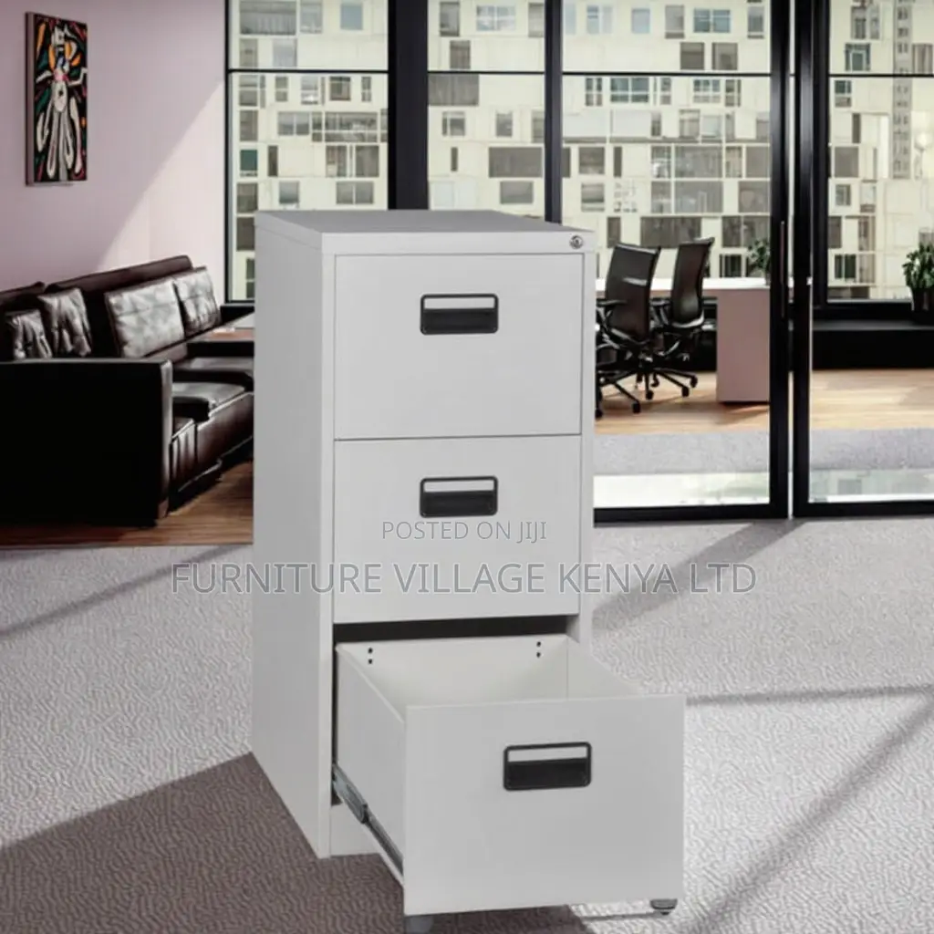 Office Cabinet; 3-drawers Office Metallic Filling Cabinet