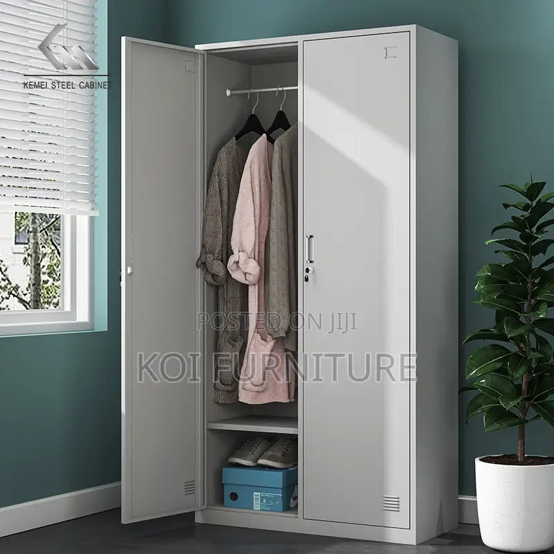 Office Cabinet : Two-door Metal Steel Office Storage Cabinet,