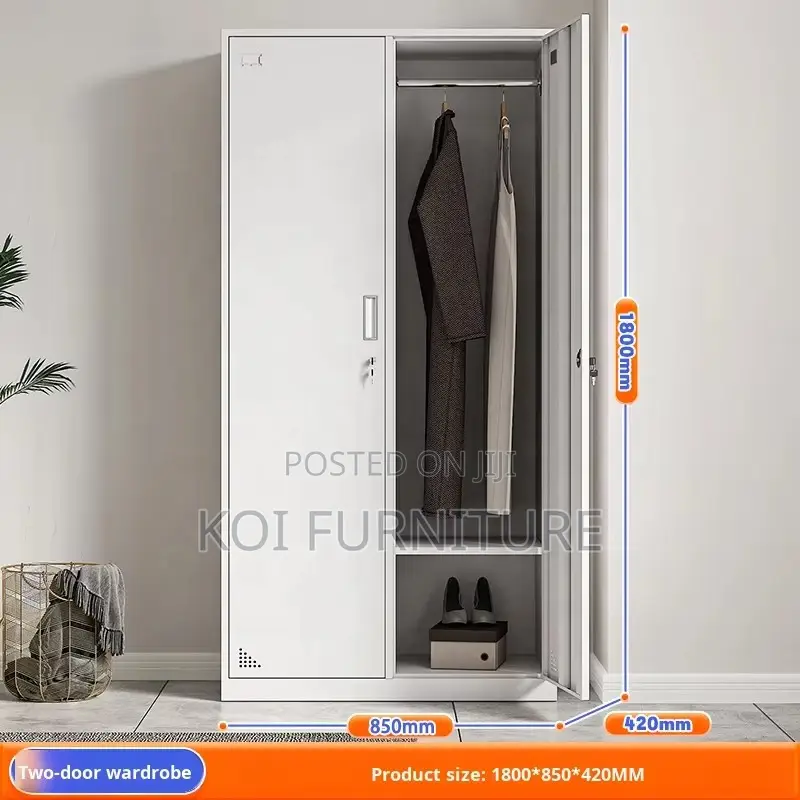 Office Cabinet : Two-door Metal Steel Office Storage Cabinet,
