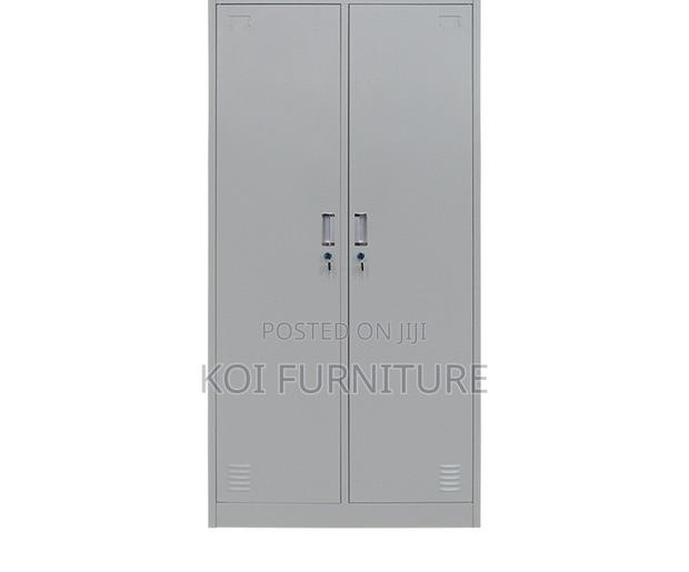 Office Cabinet : Two-door Metal Steel Office Storage Cabinet, - thumbnail 6