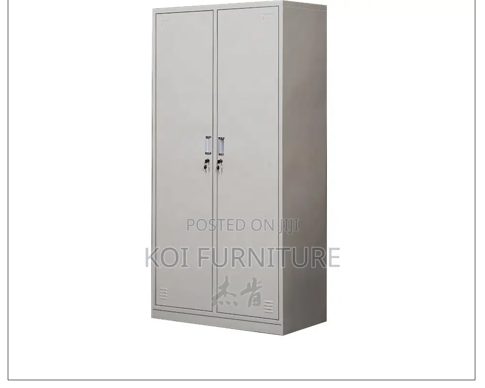 Office Cabinet : Two-door Metal Steel Office Storage Cabinet,