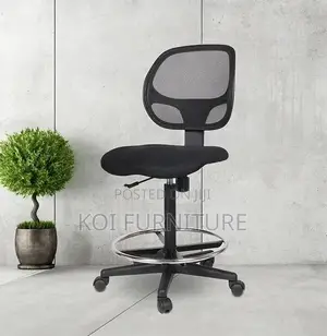 Office Chair : Adjustable Height Mid Back Mesh Drafting Office Chair