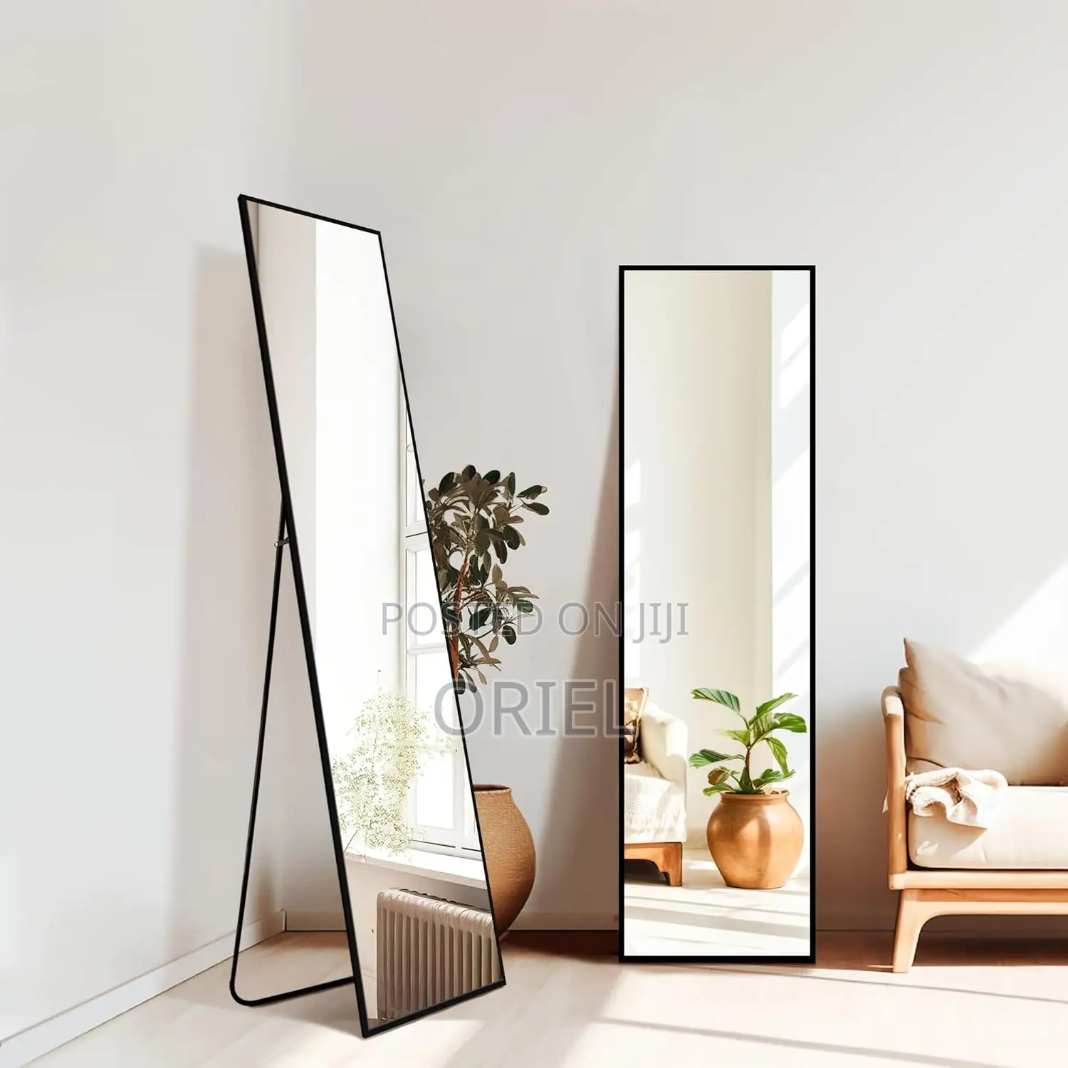 Bedroom Mirrors; Tall Full-Length Bedroom Body Dressing Mirror