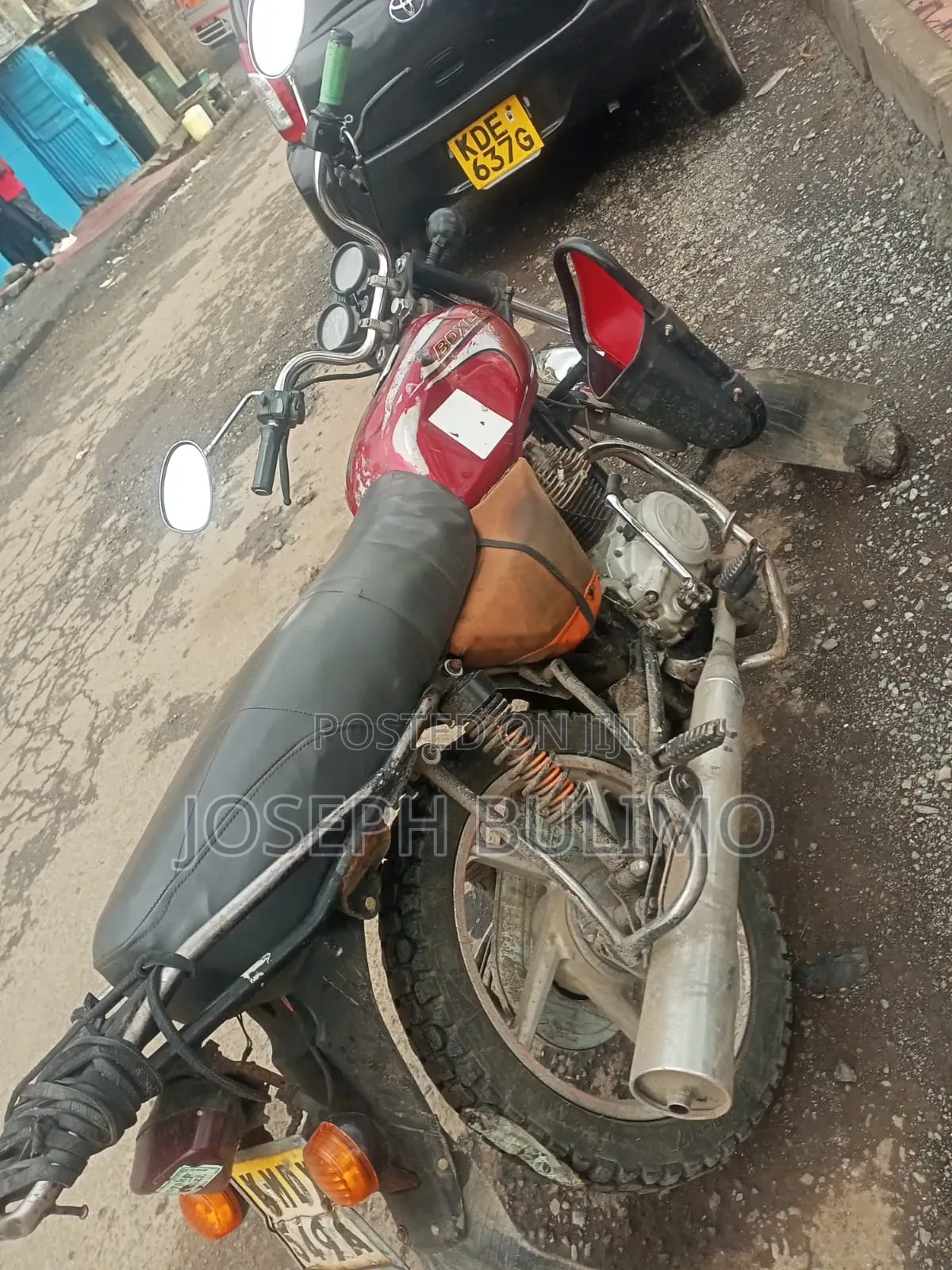 Bajaj Boxer 100 2018 Red