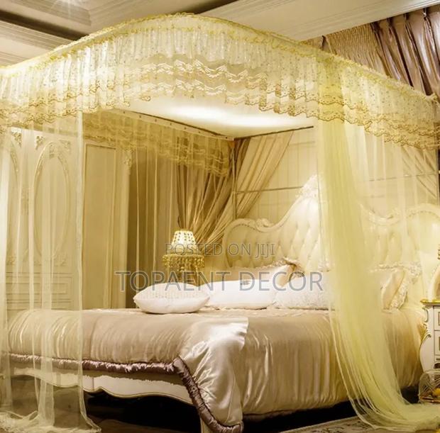 Cream Strong Stands,Better Sleep Everyday 2 Stand Mosquito Net - main view