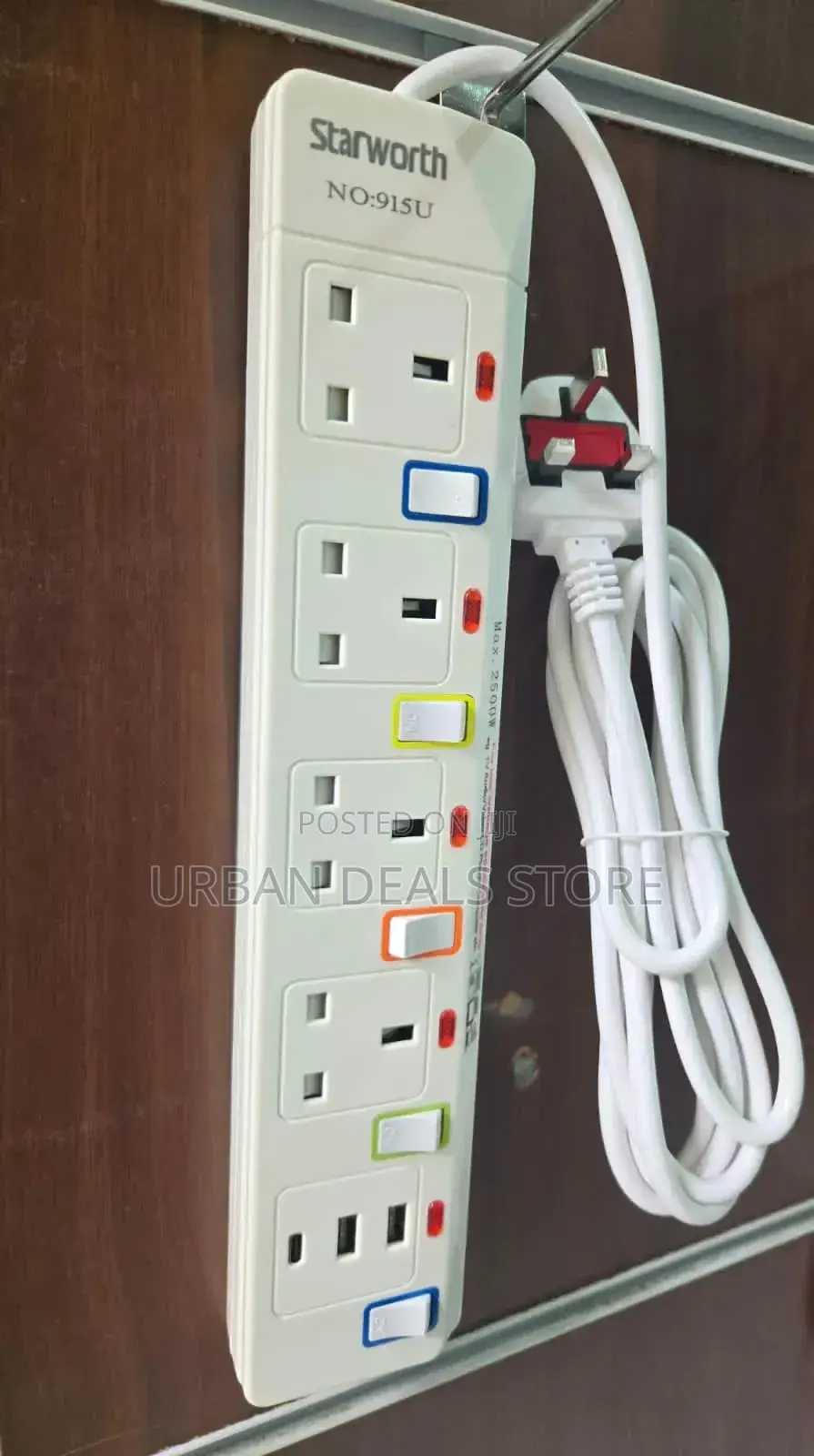 *5way Extension 3m With Usb