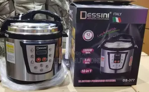 6 Litre Dessini Electric Pressure Cooker 
Box Has 4 Pieces