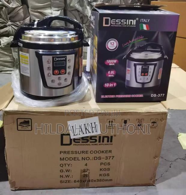 6 Litre Dessini Electric Pressure Cooker