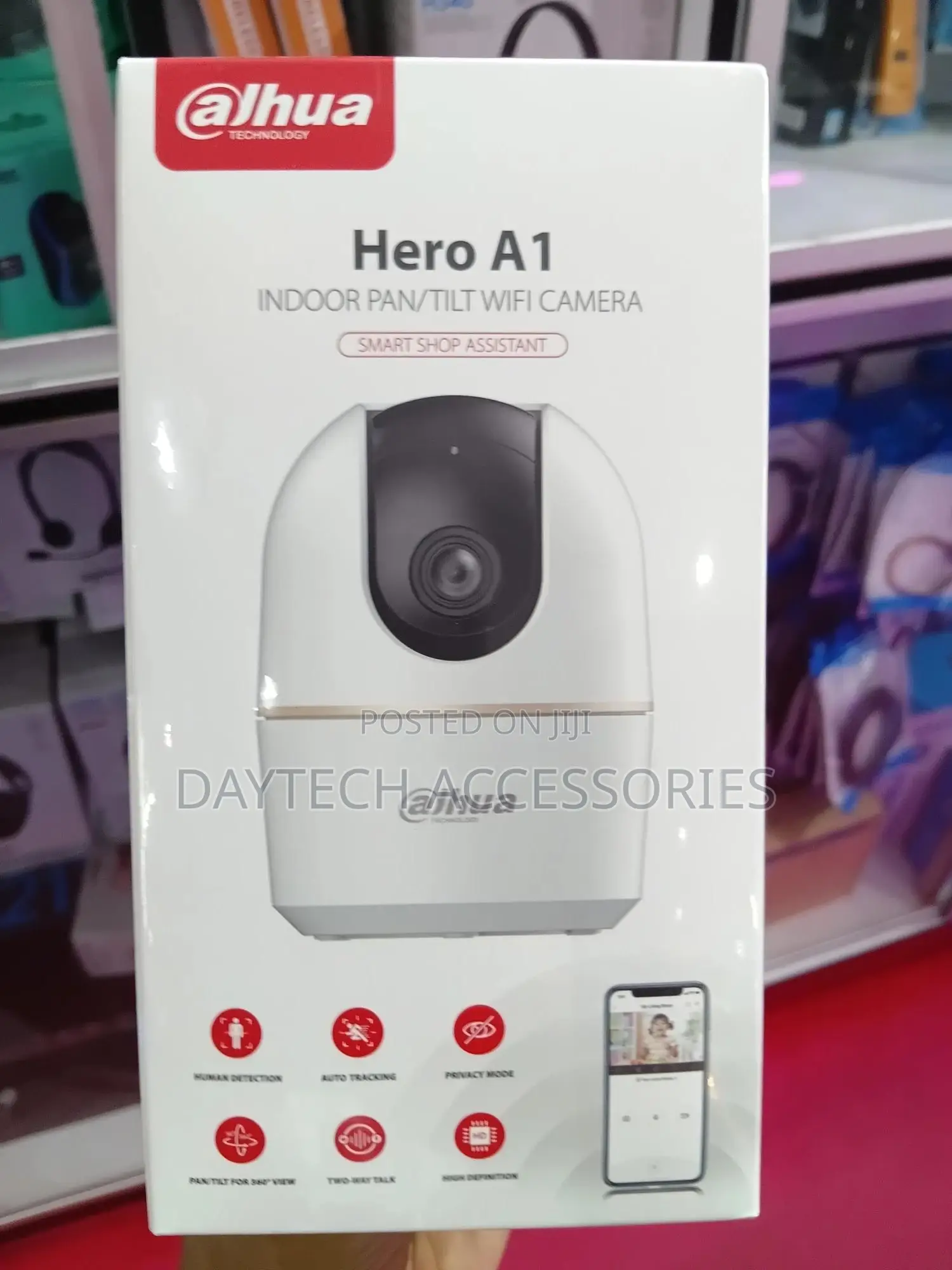 Dahua Dh-H3a 3mp Indoor Wi-Fi Pan Tilt Network Camera
