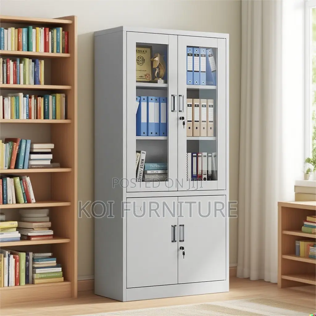 Office Cabinet : Modern Metallic Office Filing Cabinet