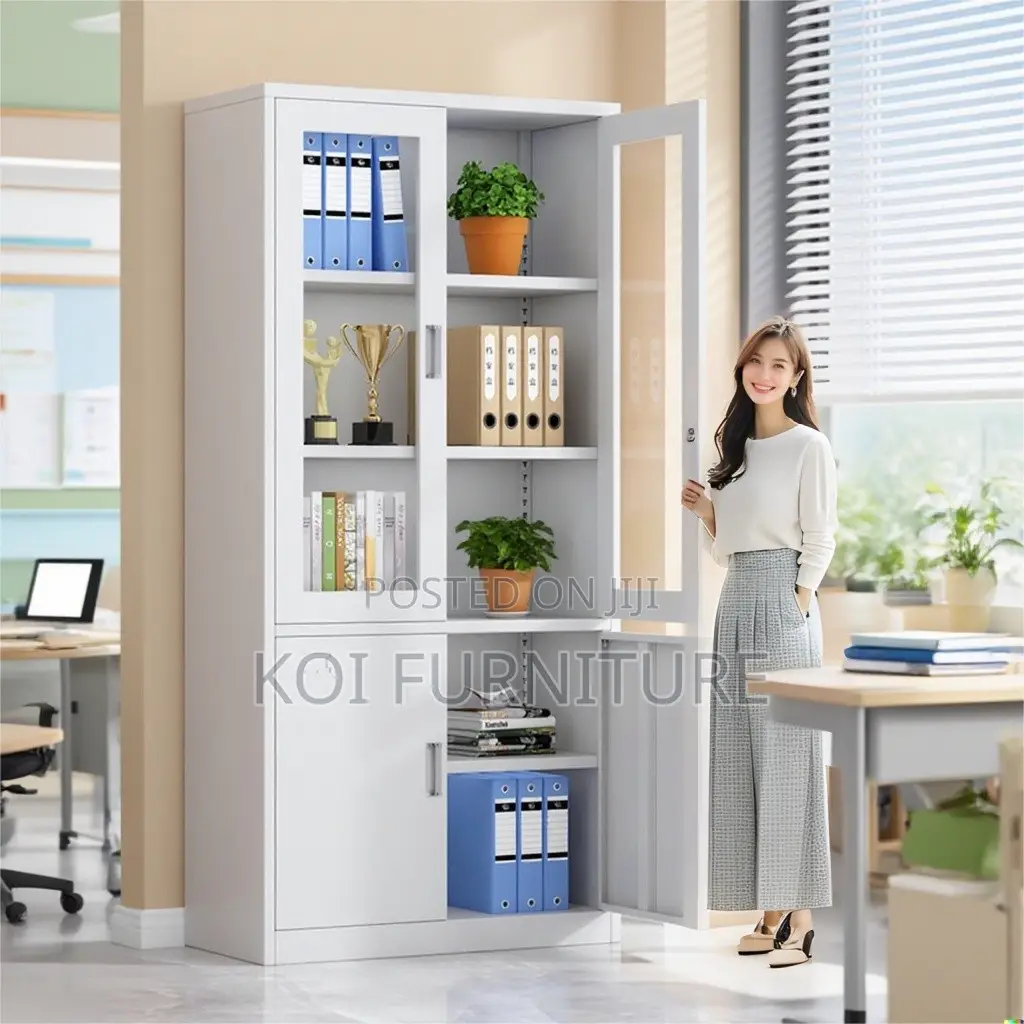 Office Cabinet : Modern Metallic Office Filing Cabinet