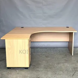 Office Desk : 1.4m (Or 140cm) Curved Modern Office Desk