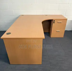 Office Desk : 1.4m (Or 140cm) Curved Modern Office Desk