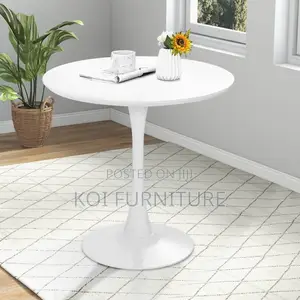 Dining Table : 32 Inch Modern Tulip Round Dining Table