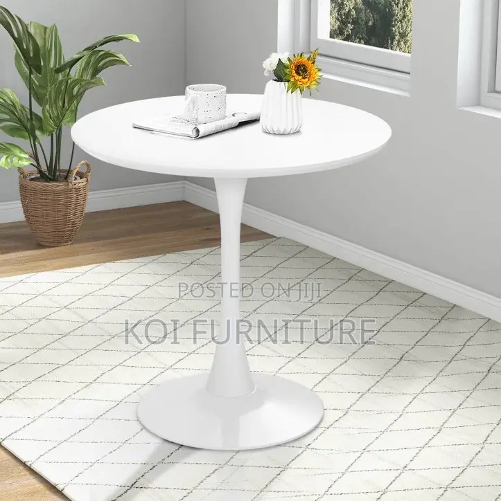Dining Table : 32 Inch Modern Tulip Round Dining Table