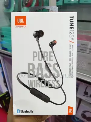 JBL Tune 125bt Wireless Neckband Headphones.