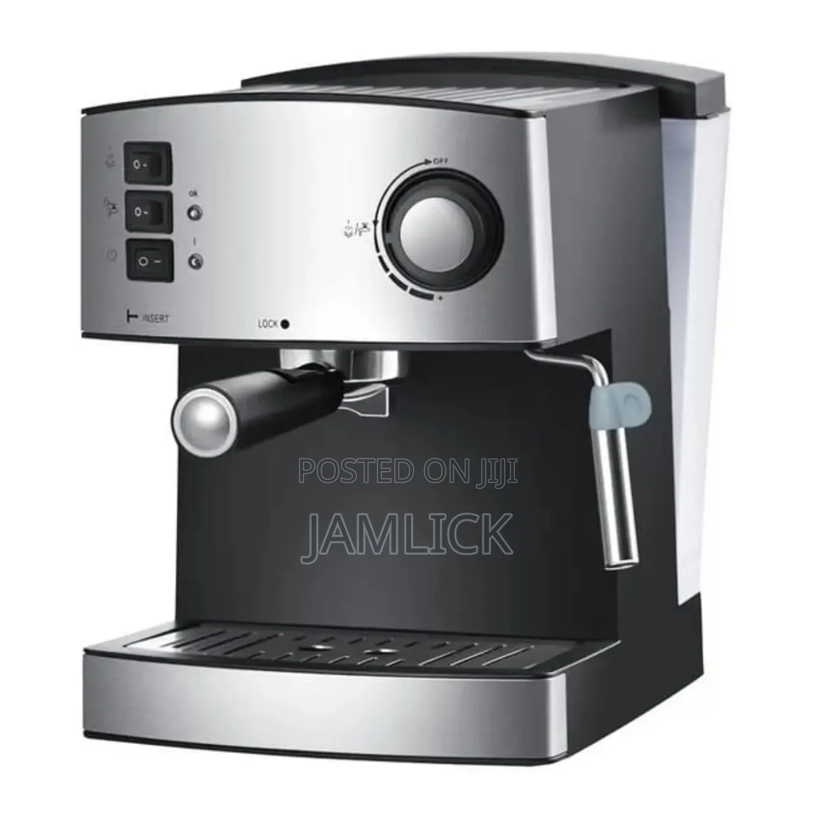 Commercial Espresso Coffee Maker 15 Bar With Milk Frother - Sn
