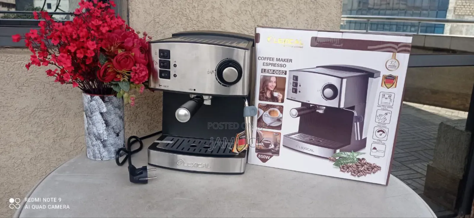 Commercial Espresso Coffee Maker 15 Bar With Milk Frother - Sn