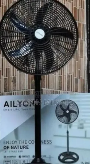 Colour Black Ailyons 18inch Stand Fan