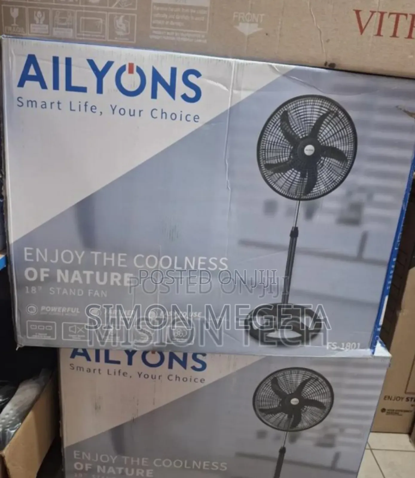 Most Affordable New Ailyons 18inch Stand Fan
