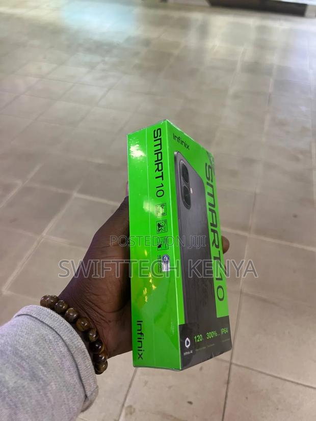 New Infinix Smart 10 128 GB Black