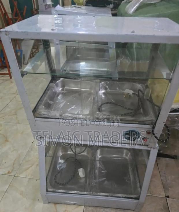 Commercial Chips Warmer Double Insert.U