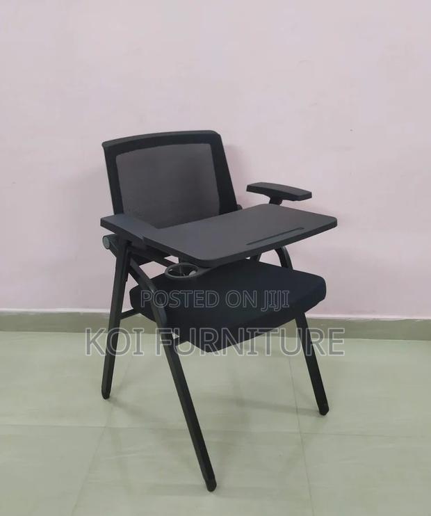 Office Chair : Foldable Ergonomic Training Chair With Pad - thumbnail 3