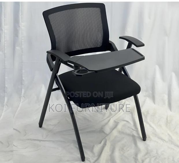 Office Chair : Foldable Ergonomic Training Chair With Pad - thumbnail 6