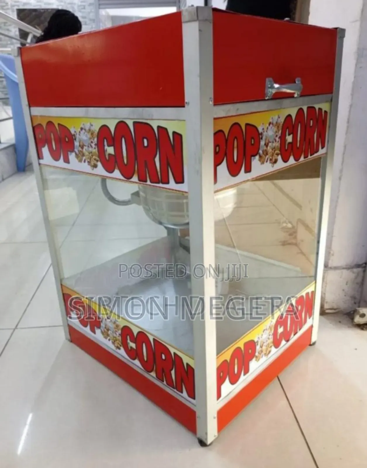 Full Commercial Popcorn Maker Machine