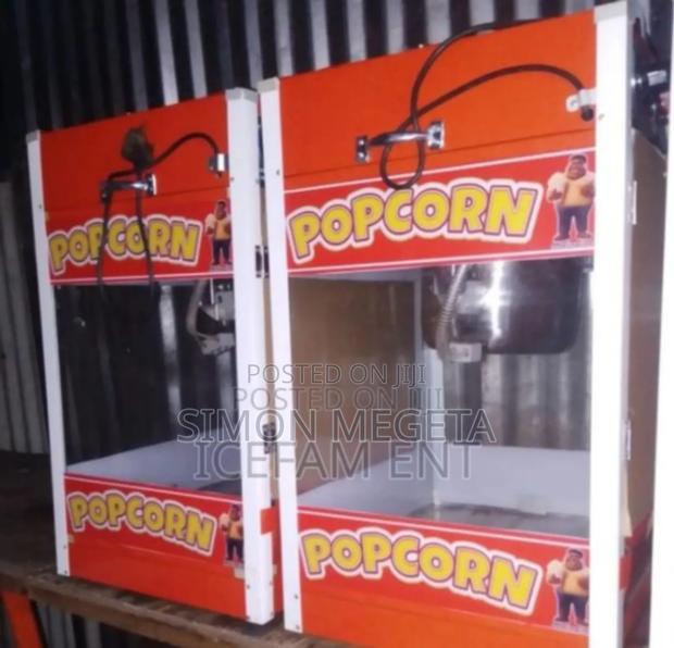 With in Light Bulbs Popcorn Maker Machine - main view