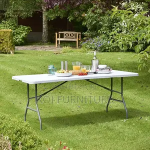 Table : Heavy Duty 6ft Picnic Camping Folding Table,