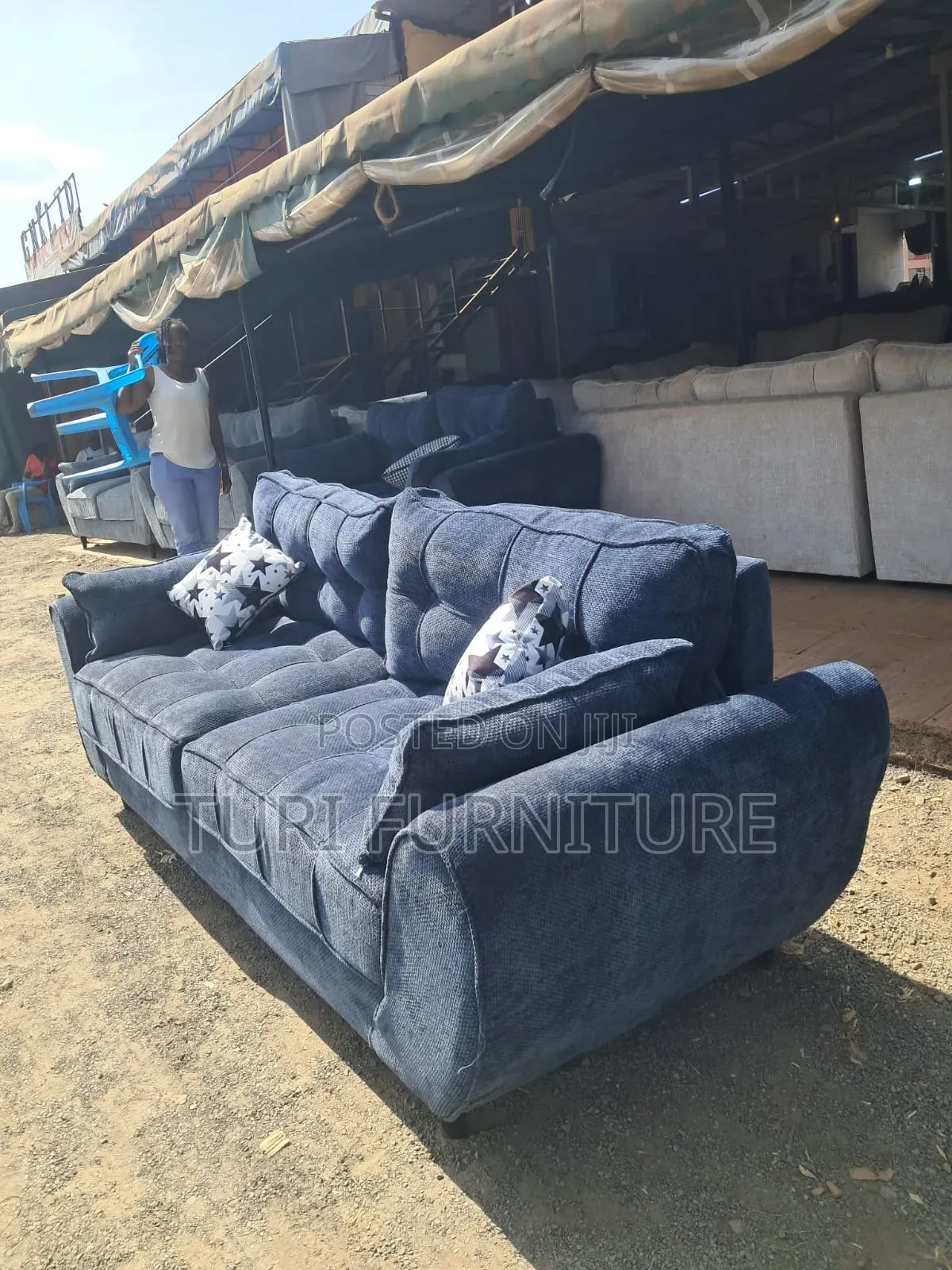 Buffalo Springed Sofa