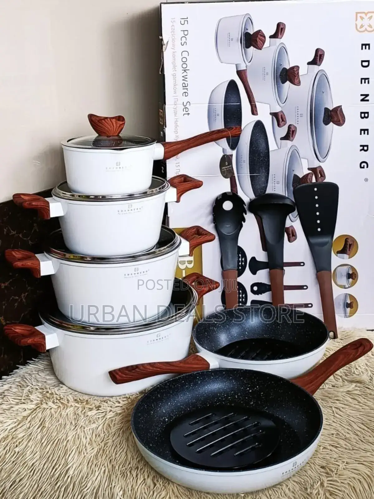 15 PCS Edenberg Nonstick 
Available 
Code 5622