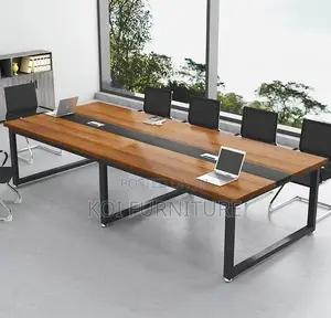 Office Table : 12-Seater Wooden Conference Table