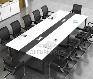 Office Table : 12-Seater Wooden Conference Table