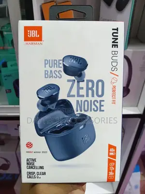 JBL Tune Buds - True Wireless Noise Cancelling Earbuds Pure Bass Sound