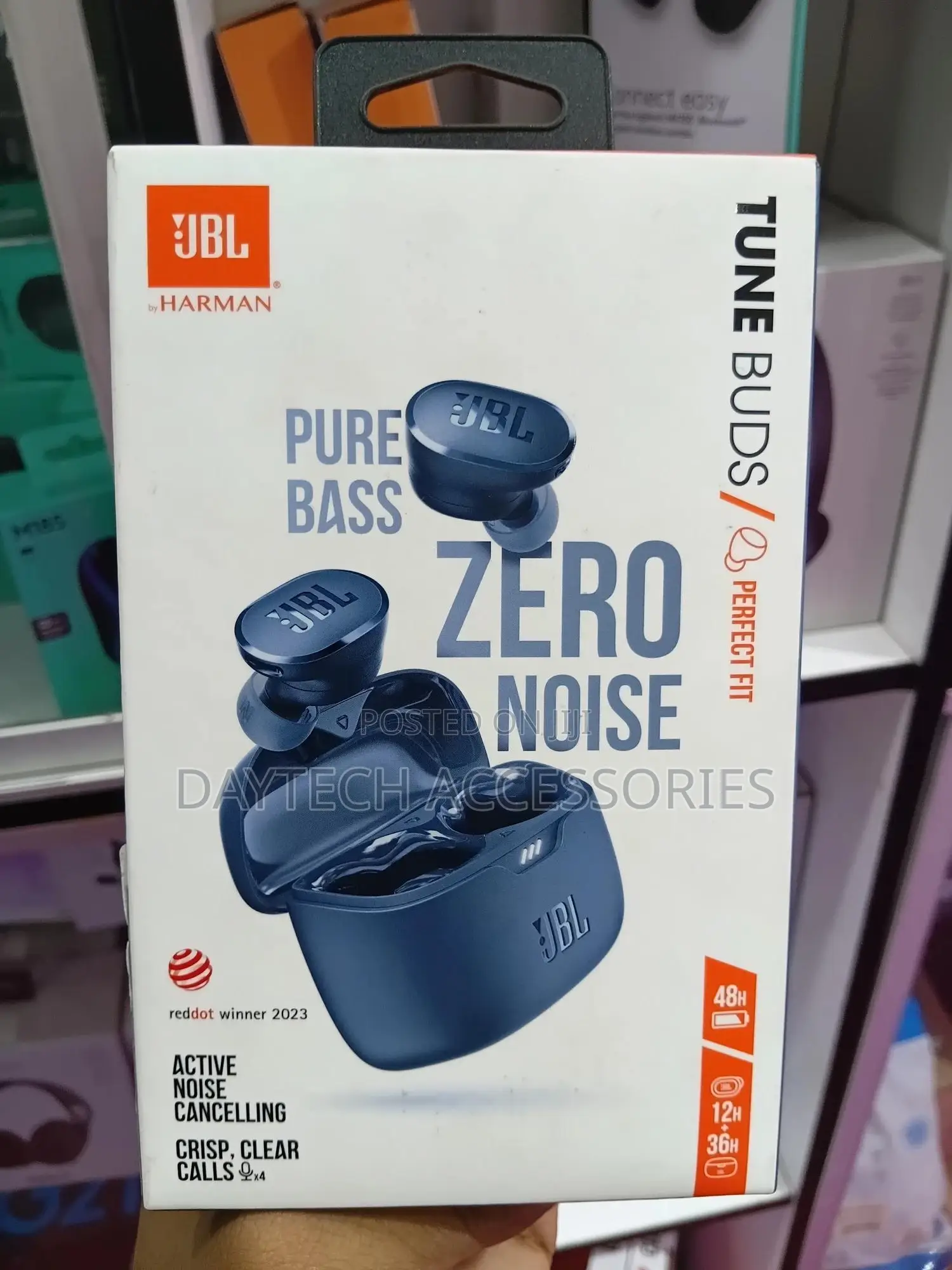 JBL Tune Buds - True Wireless Noise Cancelling Earbuds Pure Bass Sound