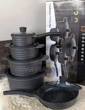 Edenberg Nonstick Cooking Pots 
10 PCS Sets
Available 
 Code :9185