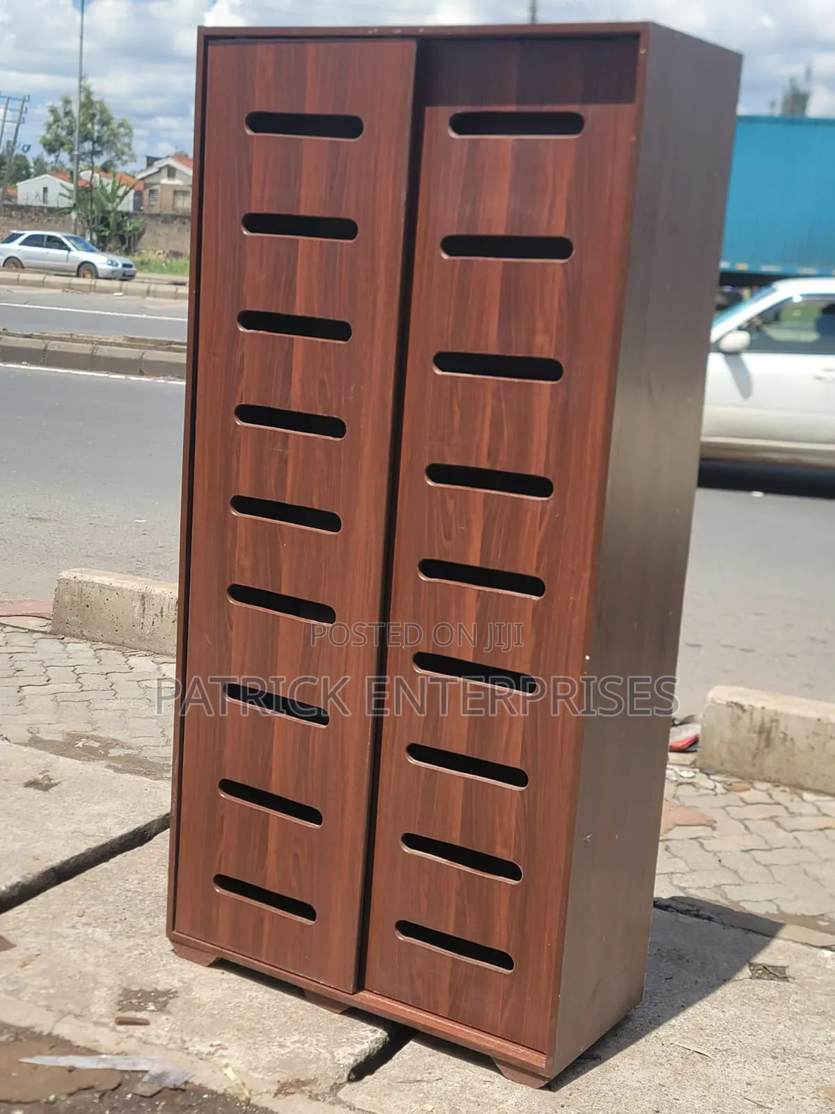 Modern Mdf Shoe Racks 3 By 6 Fitt With Sliding Doors
