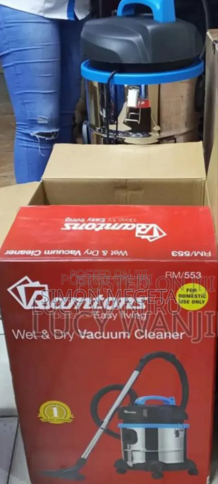 With 1years Warranty Ramtons Vacuum Cleaner .