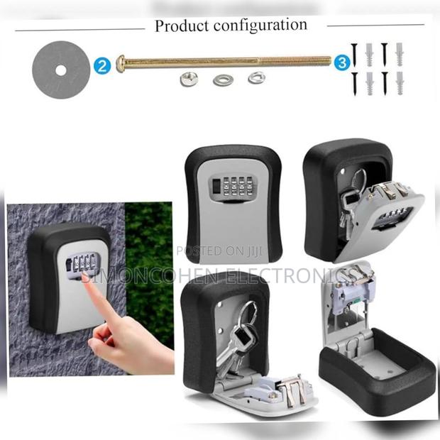 Metallic Key Safe Box