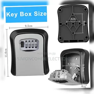 Metallic Key Safe Box