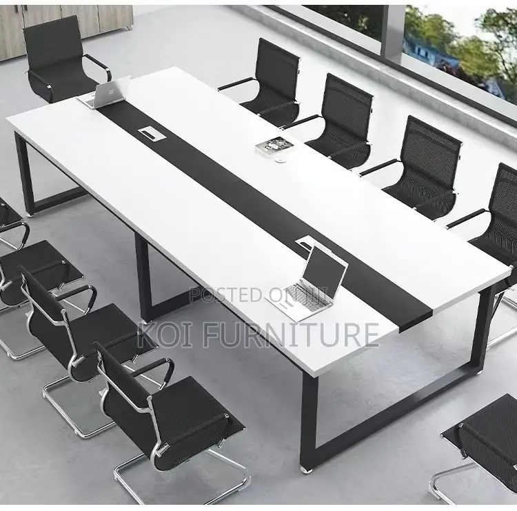 Office Table : 12-Seater Wooden Conference Table