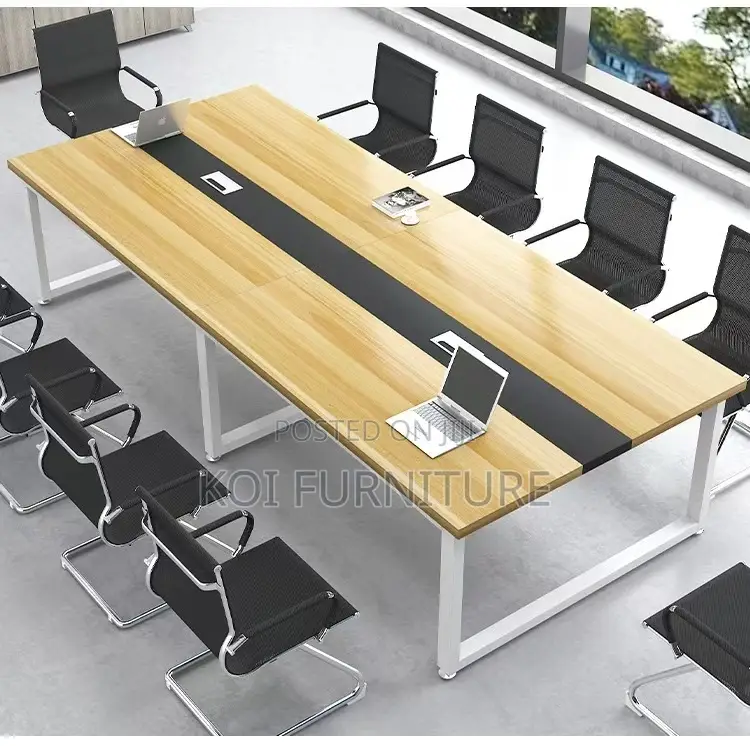 Office Table : 12-Seater Wooden Conference Table