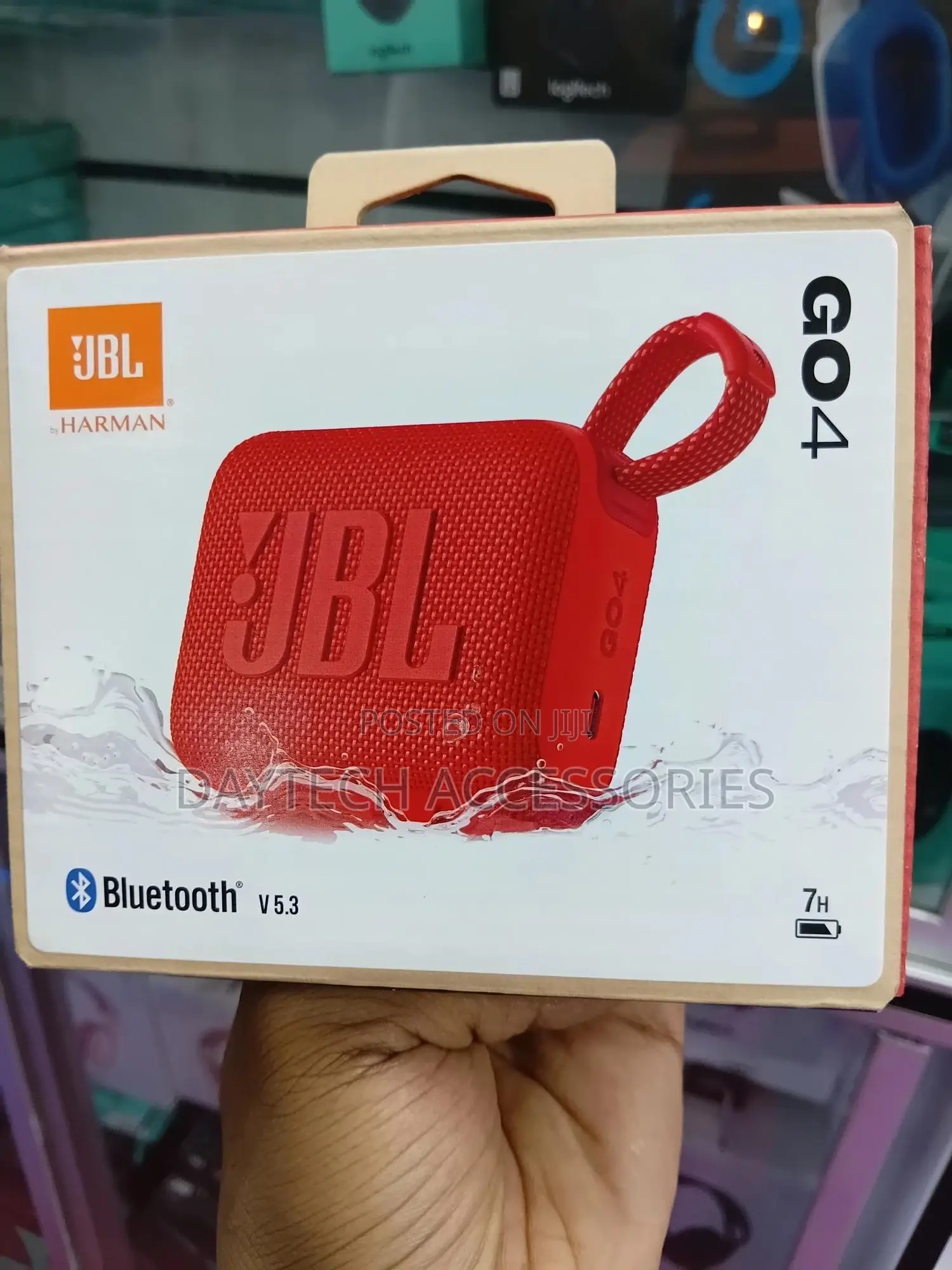 JBL Go 4 Ultra-Portable Bluetooth Speaker With Waterproof Dustproof
