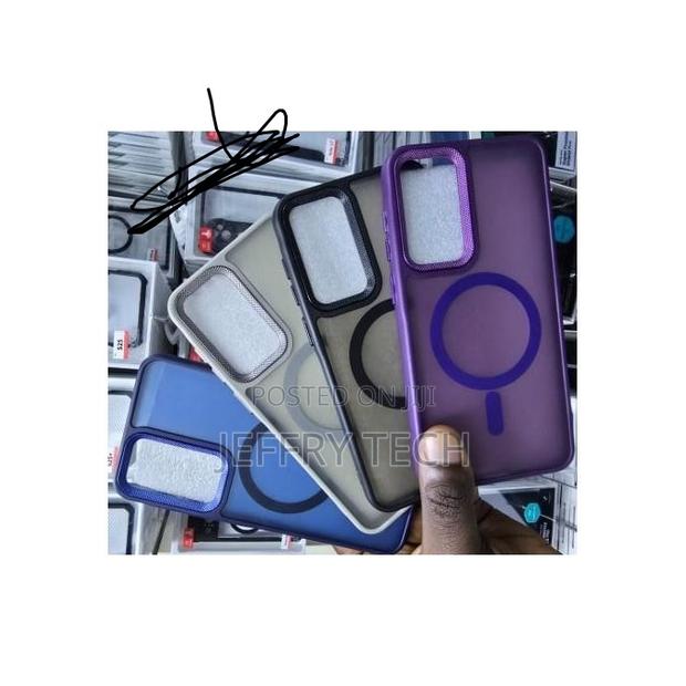 Wireless Charging Shockproof Corners for Galaxy A07 - Black - thumbnail 2