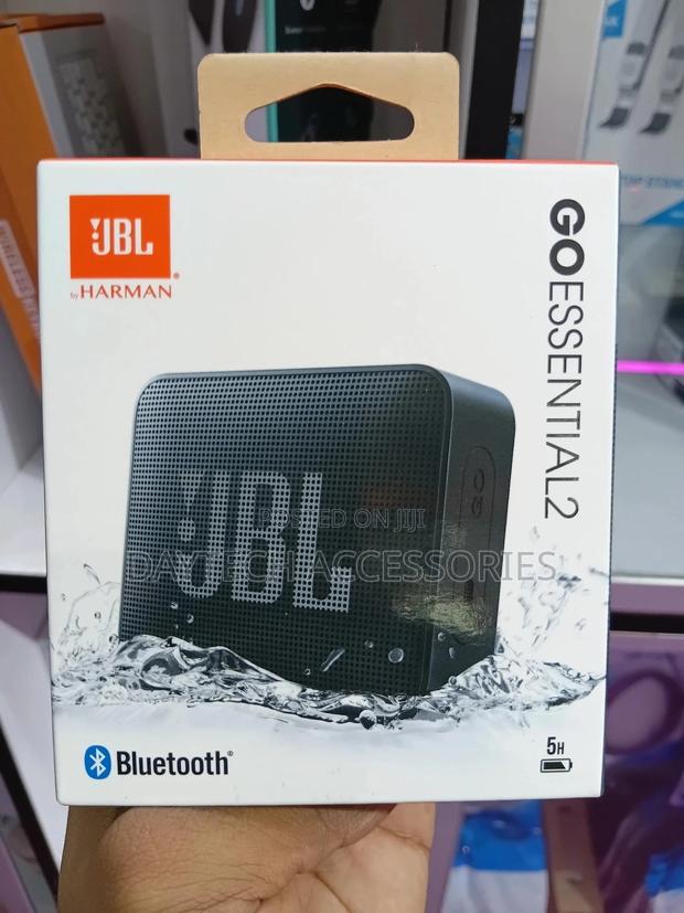 The JBL Go Essential 2 Bluetooth Speaker. - main view