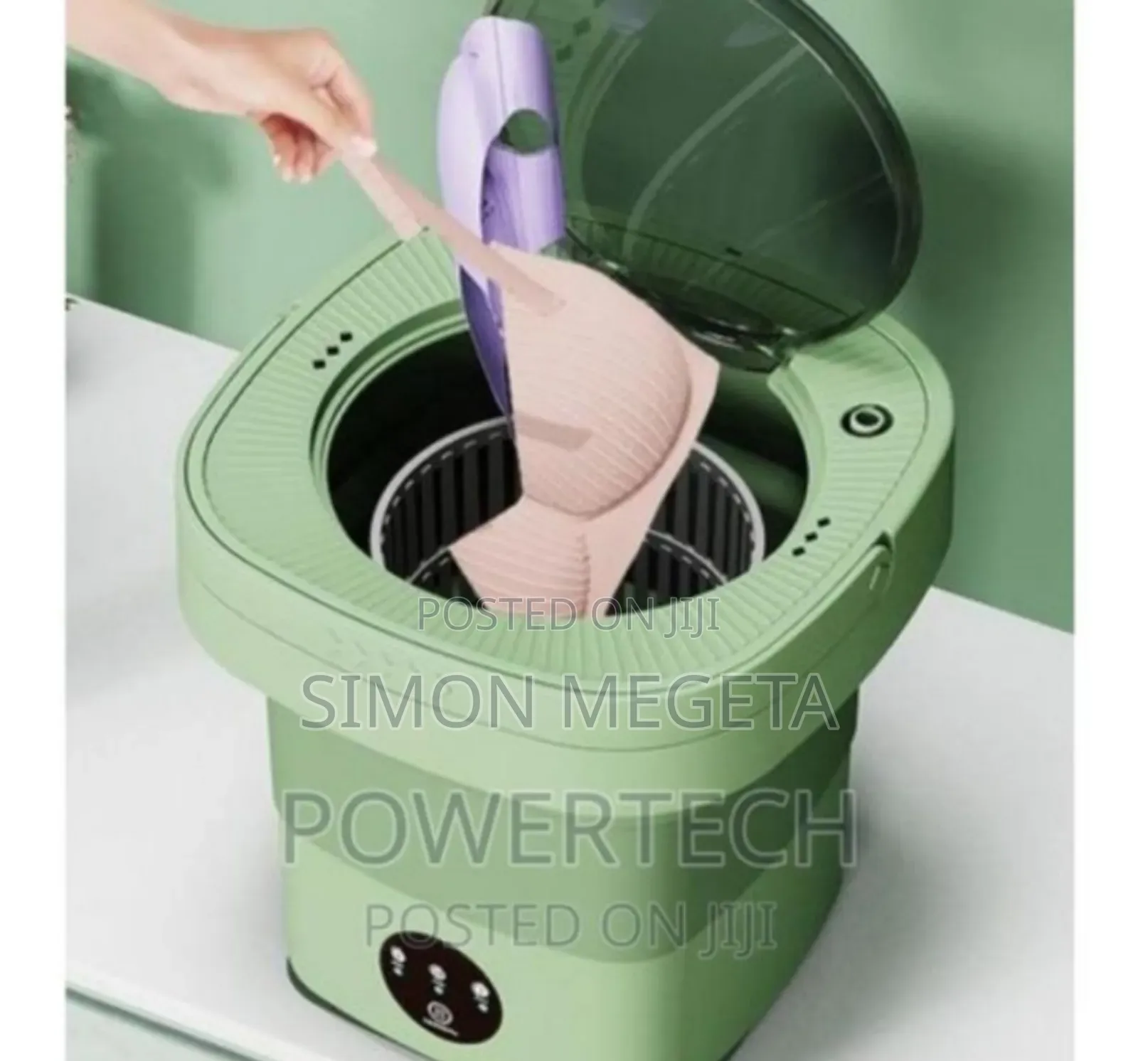 Colour Green New Portable Washing Machine